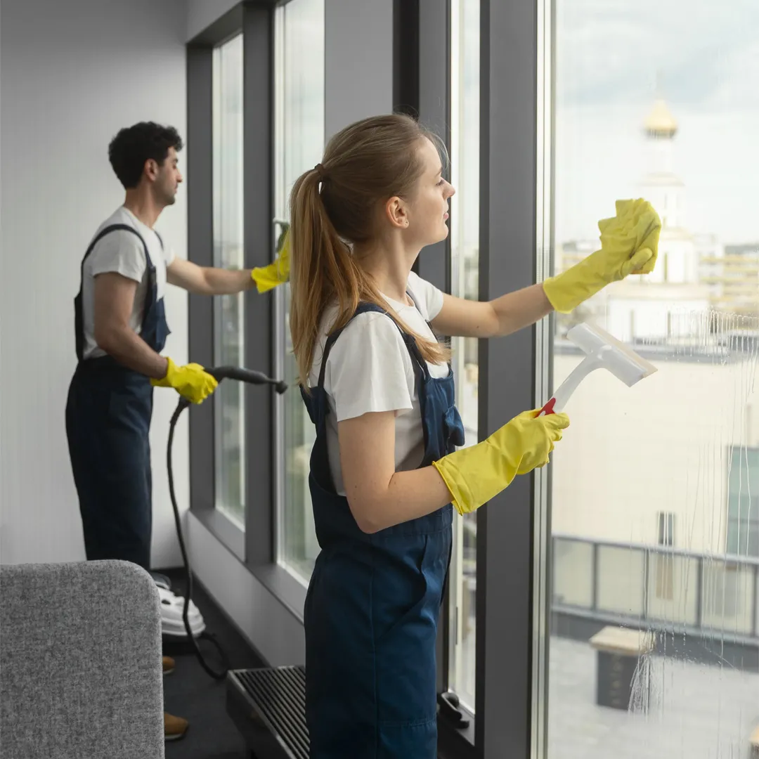 Trio Creative Dijital Reklam Ajansı'nın İnşaat Sonrası Temizliğini Yaptık.